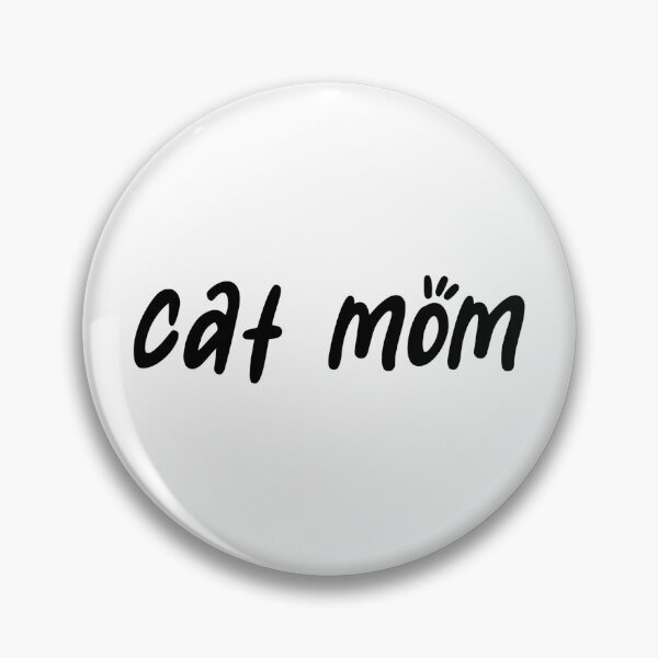 Item preview, Cat Mom : Elegant word art (Black) designed and sold by pixans.