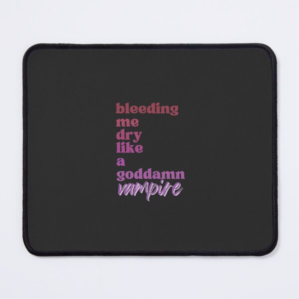 Item preview, vampire song lyrics designed and sold by renmei-studios.