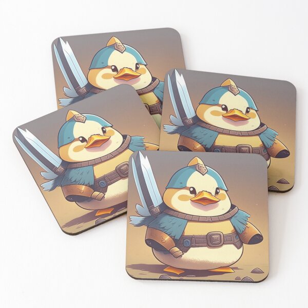 Item preview, Duck warrior cartoon designed and sold by cgduran18.