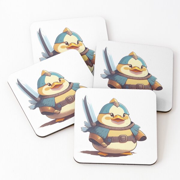 Item preview, Duck warrior cartoon no background designed and sold by cgduran18.