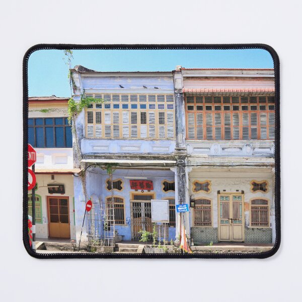 Item preview, A street in Georgetown, on the island of Penang. designed and sold by Howard Boyd.