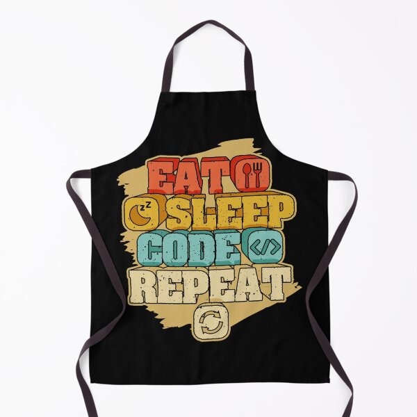 Artikelvorschau, Eat Sleep Code Wiederholen entworfen und verkauft von Quoterasi.