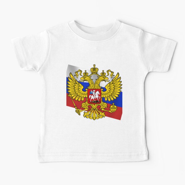 Российский флаг, Флаг российской федерации, Russian flag, Flag of the Russian Federation, Russia, Russian, flag, Russian Federation Baby T-Shirt