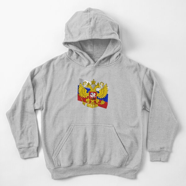 Российский флаг, Флаг российской федерации, Russian flag, Flag of the Russian Federation, Russia, Russian, flag, Russian Federation Kids Pullover Hoodie