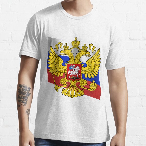 Российский флаг, Флаг российской федерации, Russian flag, Flag of the Russian Federation, Russia, Russian, flag, Russian Federation Essential T-Shirt