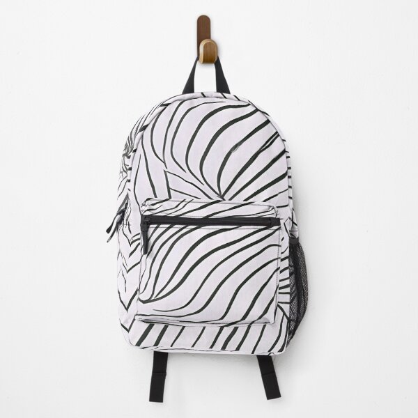 Item preview, Minimalist Black Wavy Lines Chic Patterns designed and sold by Tamas Das.