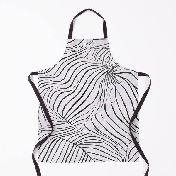 Item preview, Minimalist Black Wavy Lines Chic Patterns designed and sold by Tamas Das.
