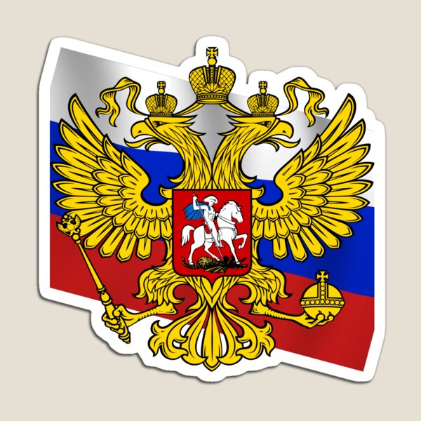 Print, Российский флаг, Флаг российской федерации, Russian flag, Flag of the Russian Federation, Russia, Russian, flag, Russian Federation Magnet