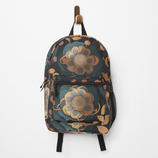 Item preview, Golden Muted Floral Pattern designed and sold by MiyamotoMarket.