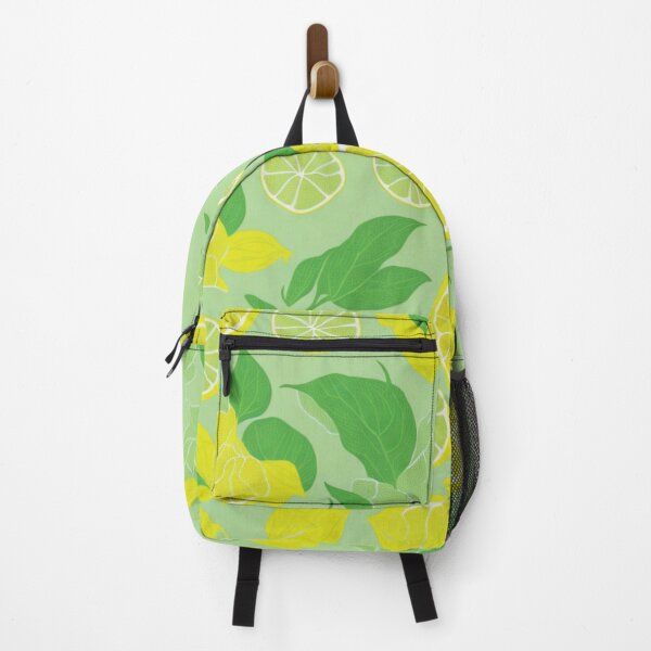 Item preview, Vector Lemon and Lime Green Slice Flat Style Fruit Pattern Design designed and sold by Russ Selby.