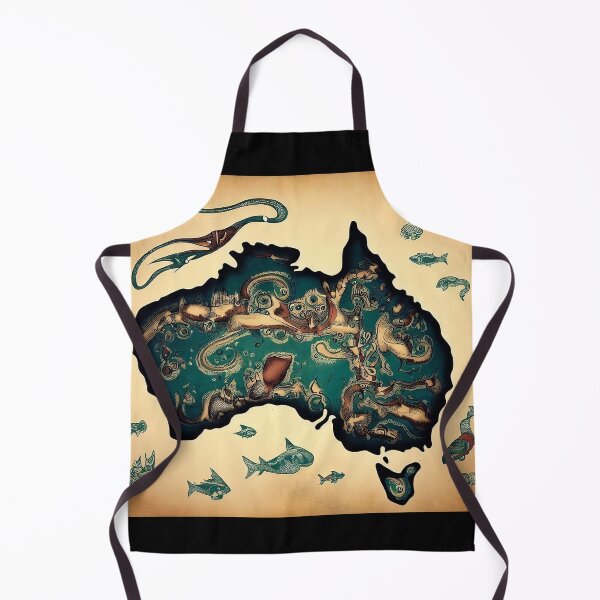 Item preview, Olde Map Of Australia designed and sold by Takin-Thepiss.