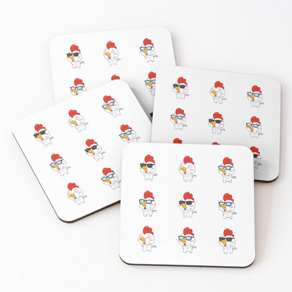 Item preview, hipster chicken pack designed and sold by EzezFolio.