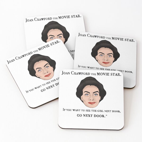 Item preview, Joan Crawford, Inspired Illustration, Mommie Dearest, Quote designed and sold by ArtClothesniko.