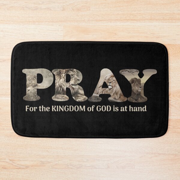 Item preview, PRAY - The Kingdom of God - Christian T-shirt designed and sold by Narrow-Path.