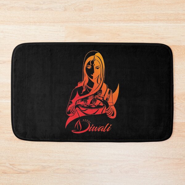 Item preview, Indian girl, happy Diwali  designed and sold by TirrellColister.