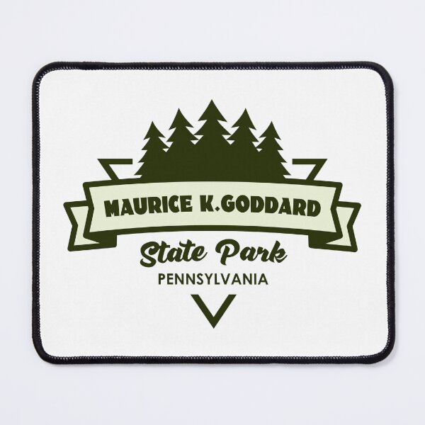 Item preview, Maurice K. Goddard State Park Pennsylvania Trees And Ribbon designed and sold by bivenart.