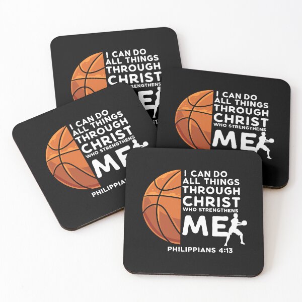 Item preview, I Can Do All Things Through Christ Basketball  designed and sold by Pubi.