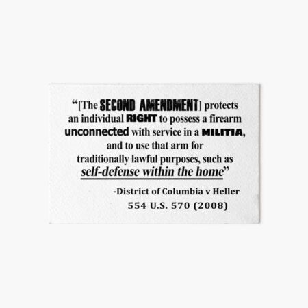 Second Amendment Columbia V Heller DC V Heller Second Amendment