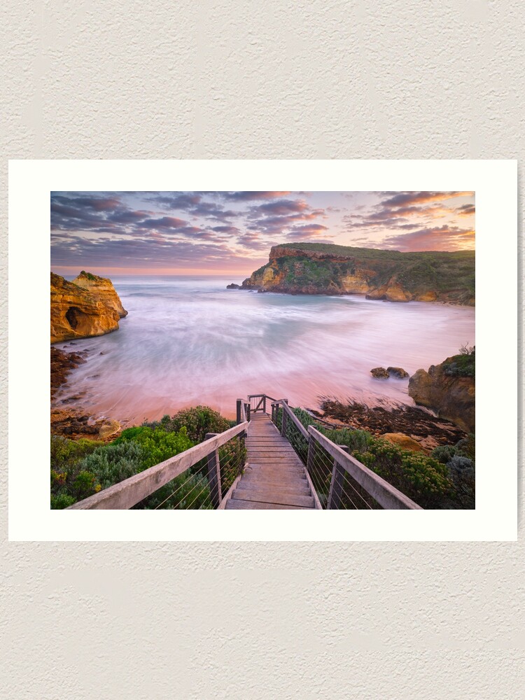 Thumbnail 1 of 3, Art Print, Childers Cove, Warrnambool, Victoria, Australia designed and sold by Chockstone.