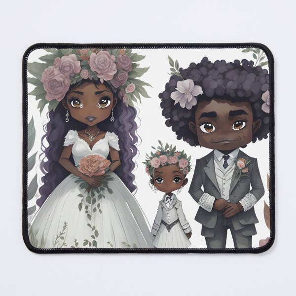 Item preview, The wedding, bride and groom in flower theme designed and sold by Piniatá P.