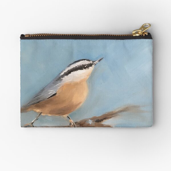 The Nuthatch Zipper Pouch