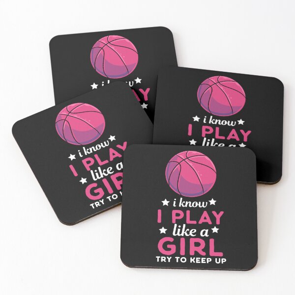 Item preview, I Know I Play Like A Girl Basketball Player Team designed and sold by Pubi.