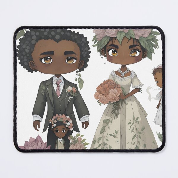 Item preview, The wedding, bride and groom in flower theme designed and sold by Piniatá P.