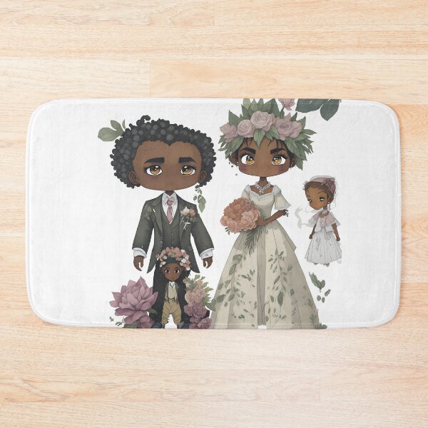 Item preview, The wedding, bride and groom in flower theme designed and sold by Piniatá P.