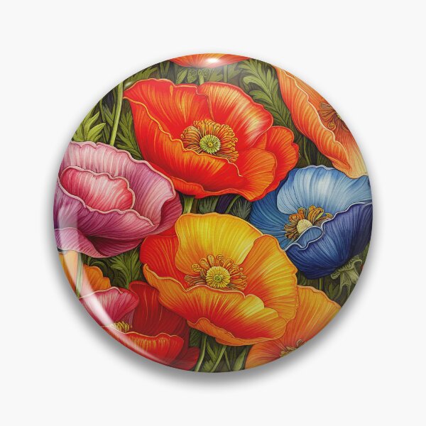 Artikelvorschau, Blumenmuster - Isländischer Mohn 5 entworfen und verkauft von Klara Acel.