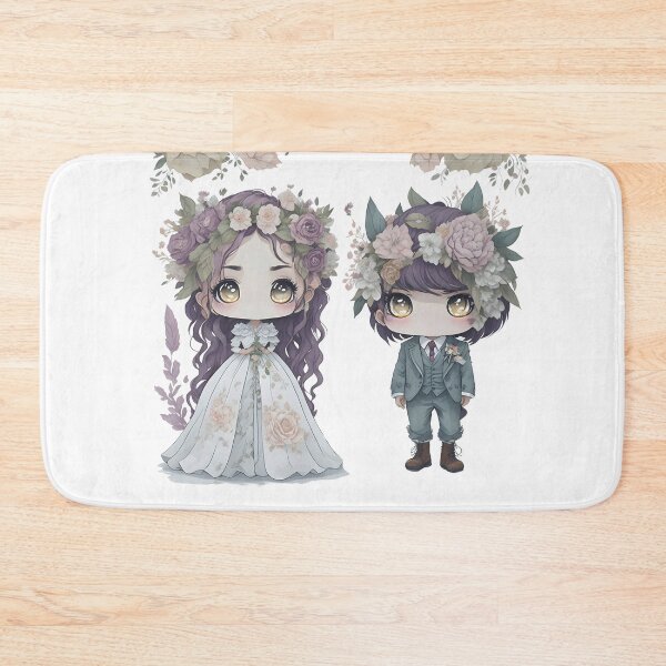Item preview, The wedding, bride and groom in flower theme designed and sold by Piniatá P.