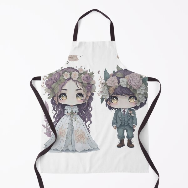 Item preview, The wedding, bride and groom in flower theme designed and sold by Piniatá P.