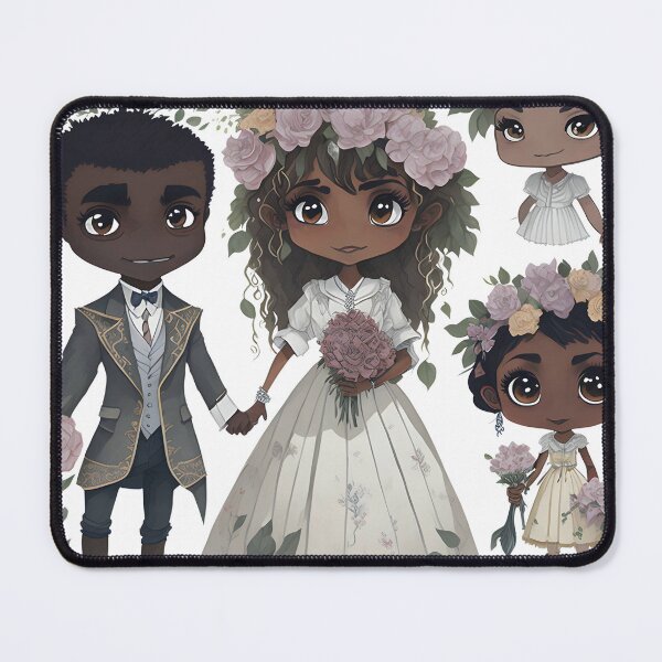 Item preview, The wedding, bride and groom in flower theme designed and sold by Piniatá P.