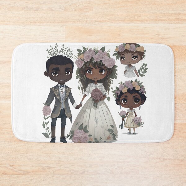Item preview, The wedding, bride and groom in flower theme designed and sold by Piniatá P.