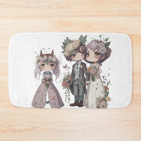 Item preview, The wedding, bride and groom in flower theme designed and sold by Piniatá P.