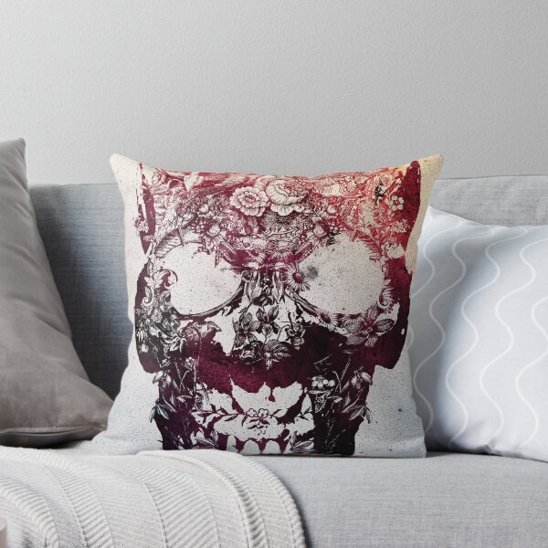 Item preview, Floral Skull designed and sold by Ali Gulec.