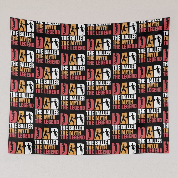 Item preview, Dad The Baller Myth The Legend Basketball Team designed and sold by Pubi.