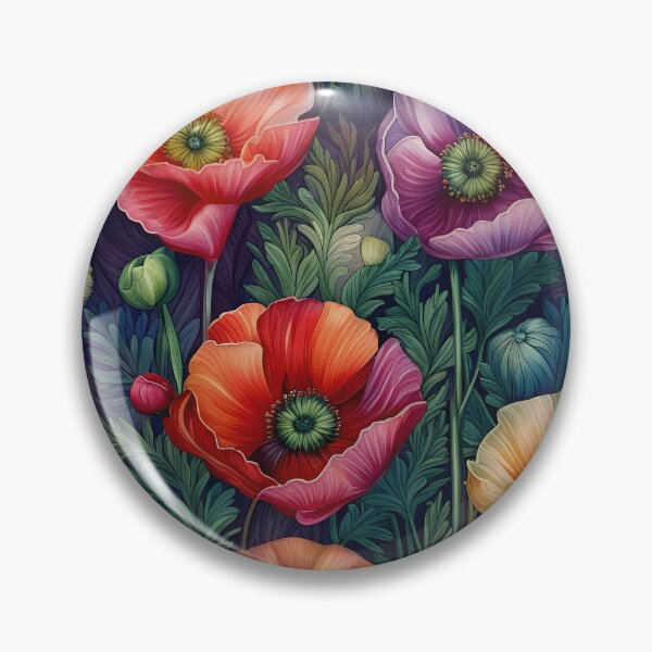 Artikelvorschau, Blumenmuster - Isländischer Mohn 6 entworfen und verkauft von Klara Acel.