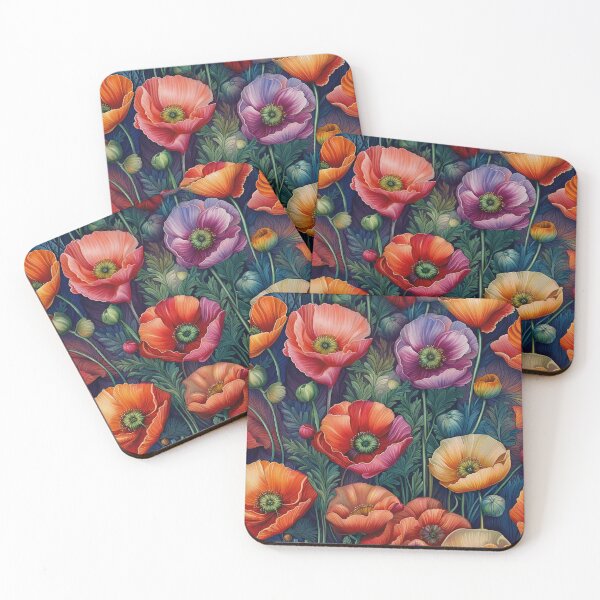 Item preview, Flower Pattern - Iceland Poppy 6 designed and sold by Klara Acel.