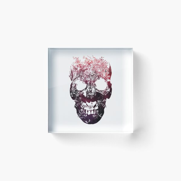 Item preview, Floral Skull designed and sold by Ali Gulec.