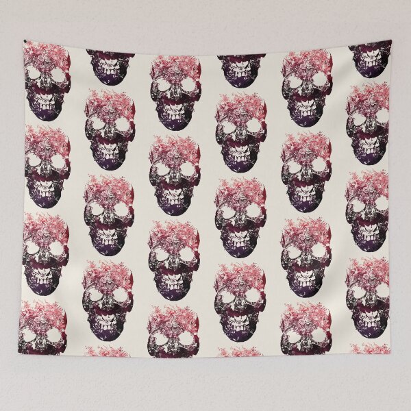 Item preview, Floral Skull designed and sold by Ali Gulec.