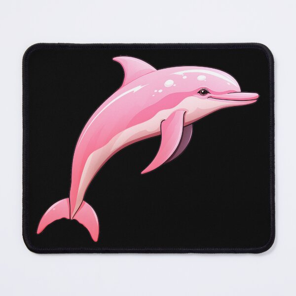 Artikelvorschau, Rosa Delphin entworfen und verkauft von Clearmind-Arts.