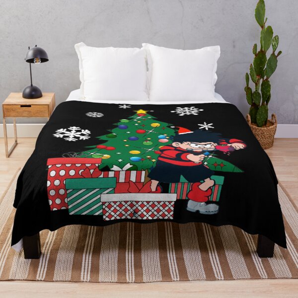 Item preview, Dennis The Menace Around The Christmas Tree designed and sold by FashionsSnide.