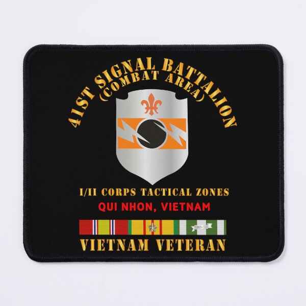 Item preview, Army - 41st Signal Bn Combat Area VN Vet w SVC Ribbon - Qui NhonX 300 designed and sold by Military Insignia Products.