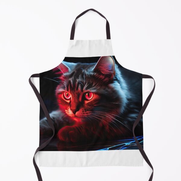 Item preview, Glowing Eyes Cat designed and sold by wooramsol.
