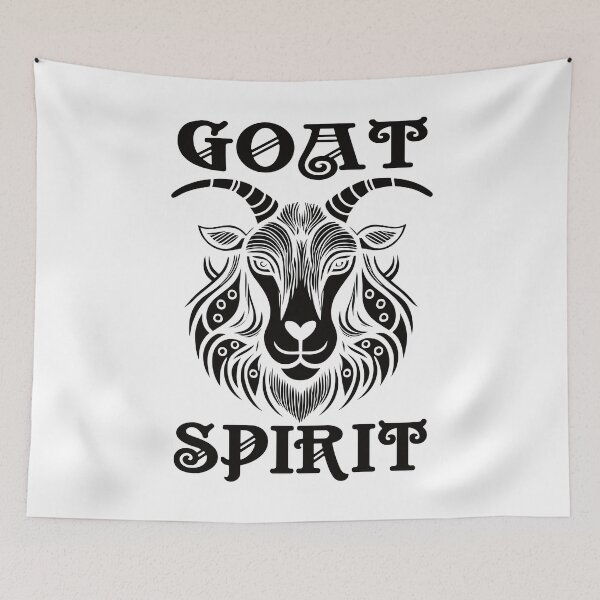 Item preview, Goats Spirit - Black designed and sold by Soulemotion.