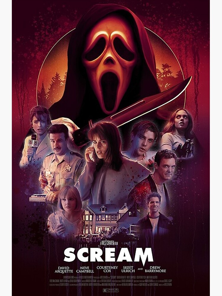 Scary Face Movie Poster for Sale by brothernehes