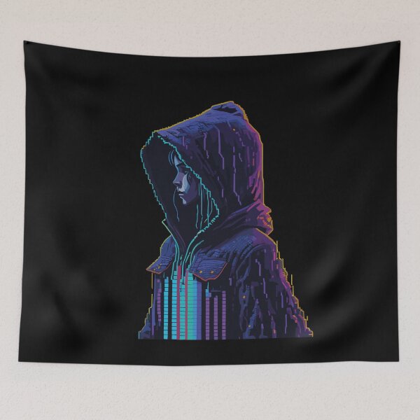 Item preview, Pixel cyberpunk art designed and sold by StevenHignell.