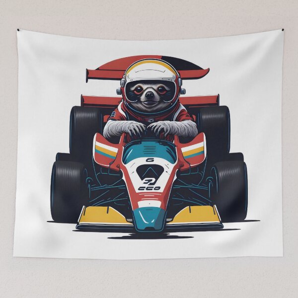 Artikelvorschau, f1 Meme Faultier entworfen und verkauft von BearsAndSkulls.