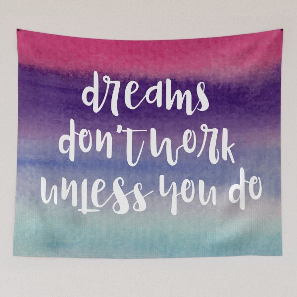 Item preview, Dreams don't work unless you do designed and sold by StudioKaufmann.