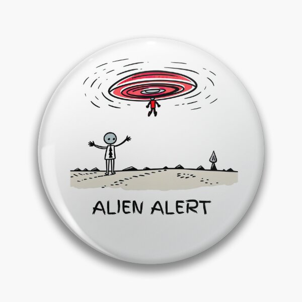 Item preview, alien alert designed and sold by normal-design.